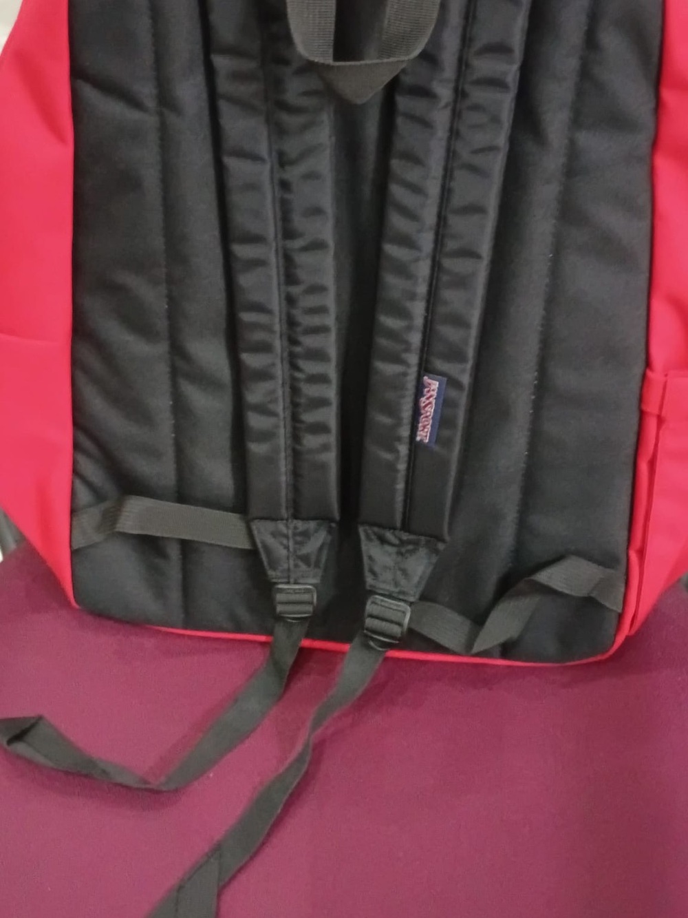 Jansport Red Everyday Classic Backpack - Picture 5 of 5